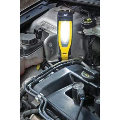 Draper LED Rechargeable Inspection Lamp With USB Charger & Cable (7W - 700 Lumens)