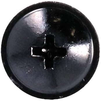 Automotive Vehicle Universal M5 Black Flange Head Self Tapping Trim Screw - Car Van Truck
