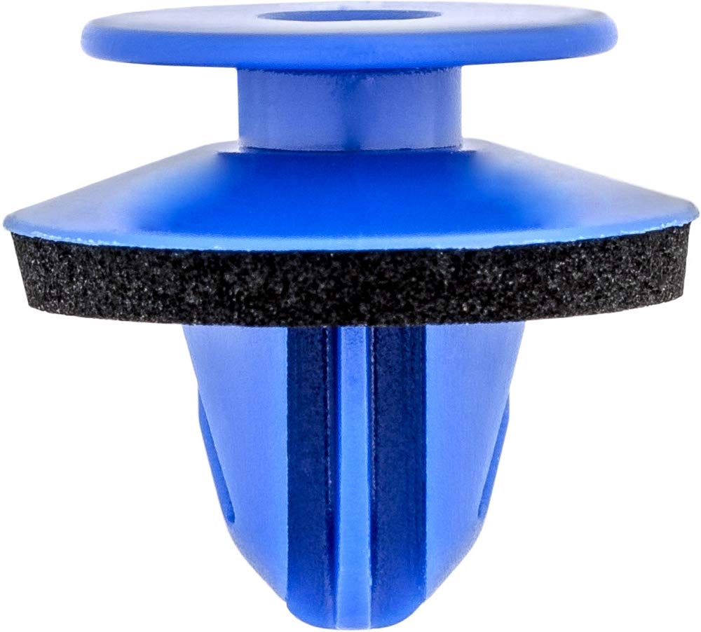 Audi VW Wheel Arch Flare Moulding Clip 8U0853909 - 8mm Blue Insulated Trim Fastener