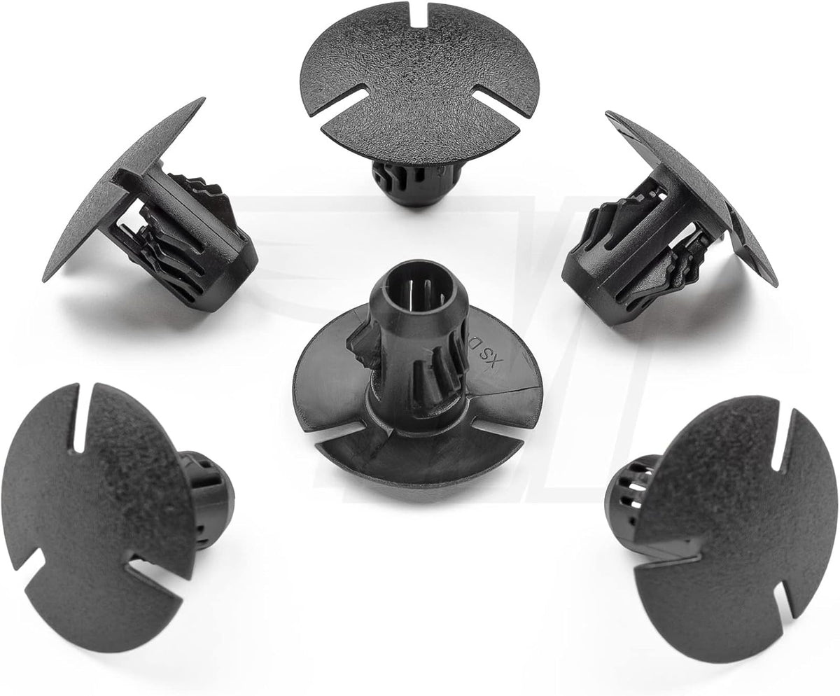 Mercedes Black Trim Panel Retainer Clip - Boot Liner Fastener A0009914795