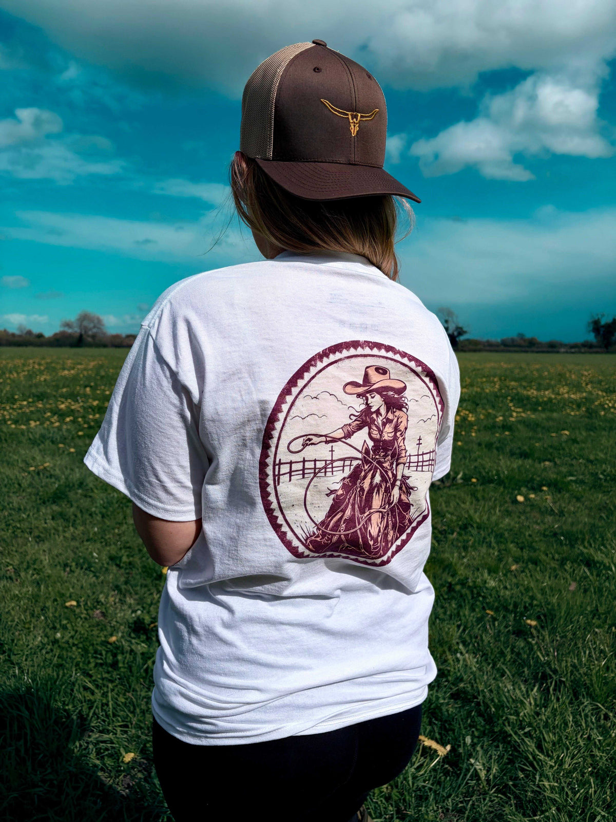 Whiskey Trail Trucker – Brown/Khaki