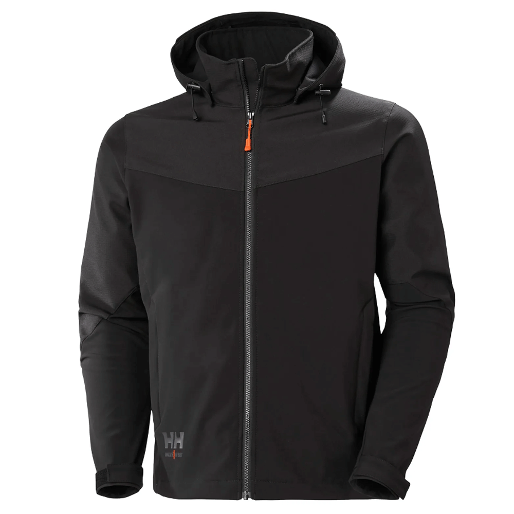 Helly Hansen 74290 Oxford Softshell Hooded Work Jacket