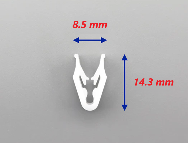 Ford Land Rover Jaguar White Snap Fit Trim Clip LR082683 T2R4839