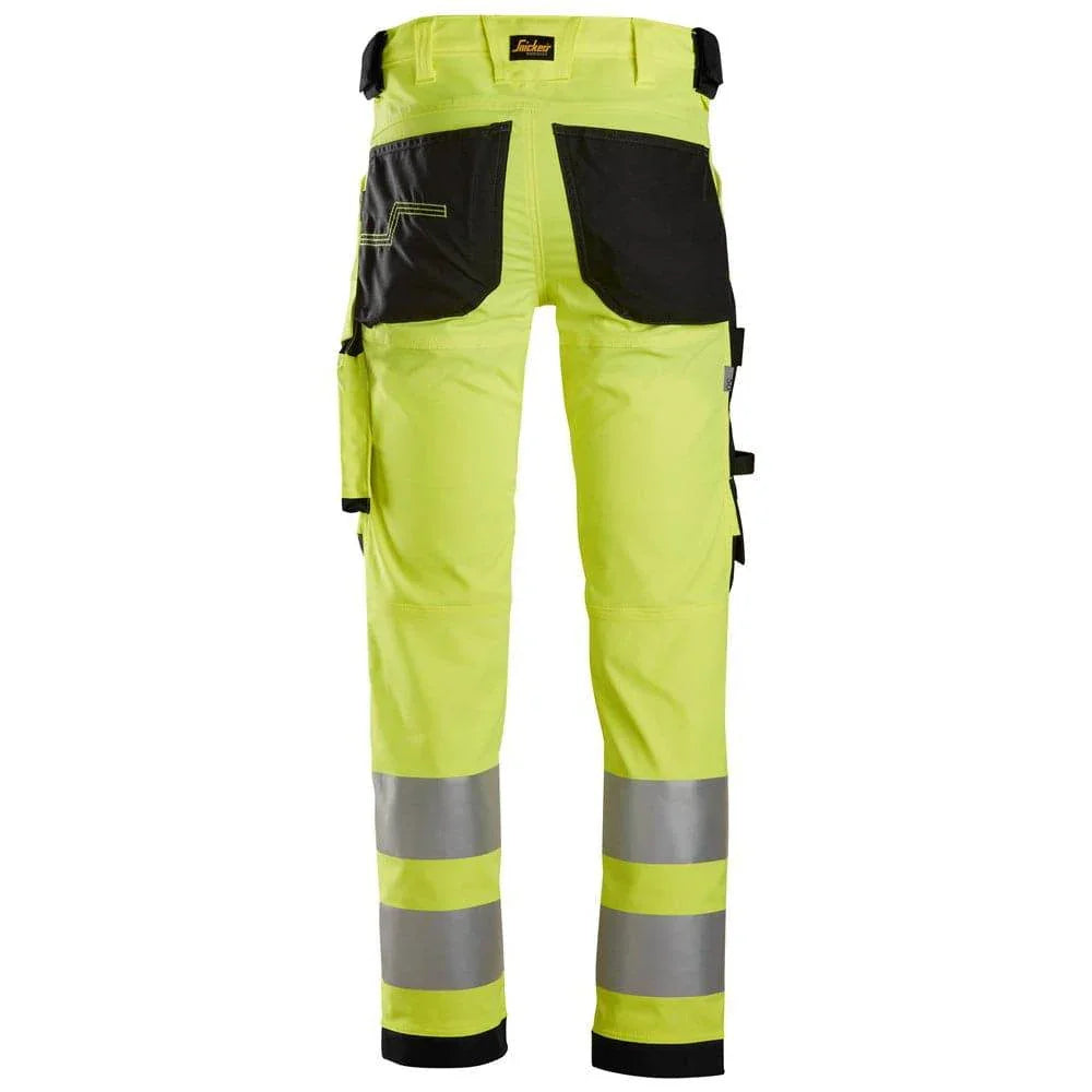 Snickers 6343 High-Vis Class 2 Stretch Trousers