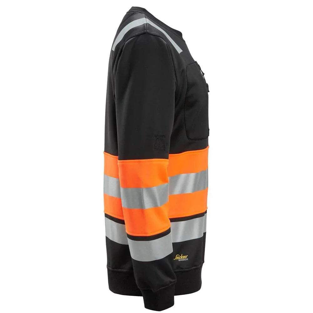 Snickers 8031 High-Vis Class 1 Sweatshirt
