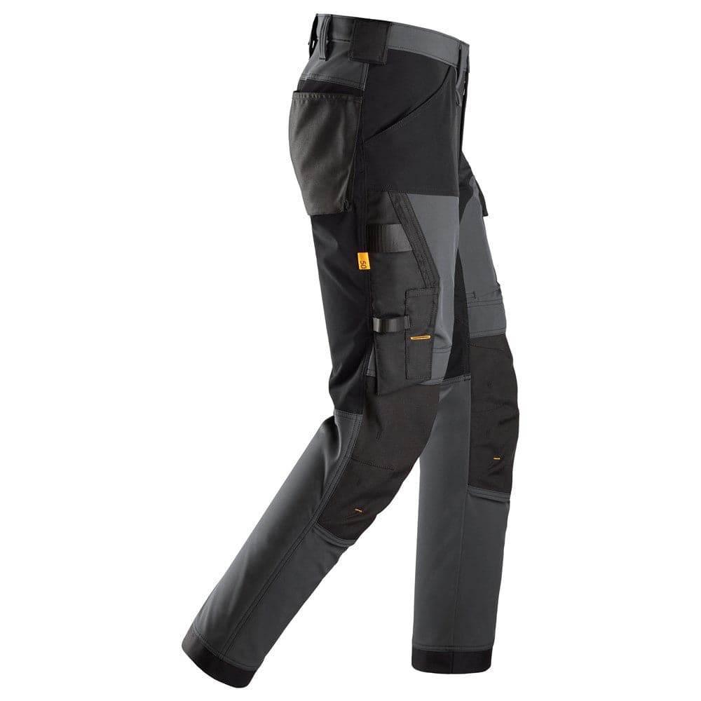 Snickers 6375 AllroundWork 4-way Stretch Trousers Steel Grey