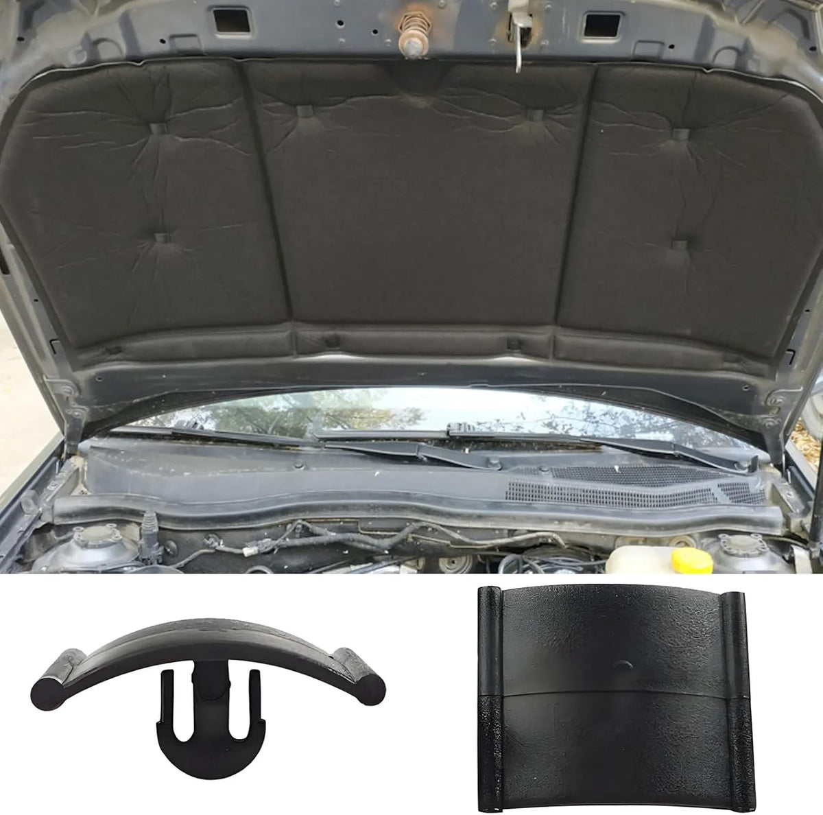 Vauxhall Bonnet Insulation Sound Deadening Pad Clip - 90355604