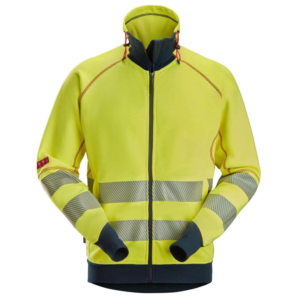 Snickers 2868 ProtecWork Arc Full Zip Sweater, High-Vis Class 3