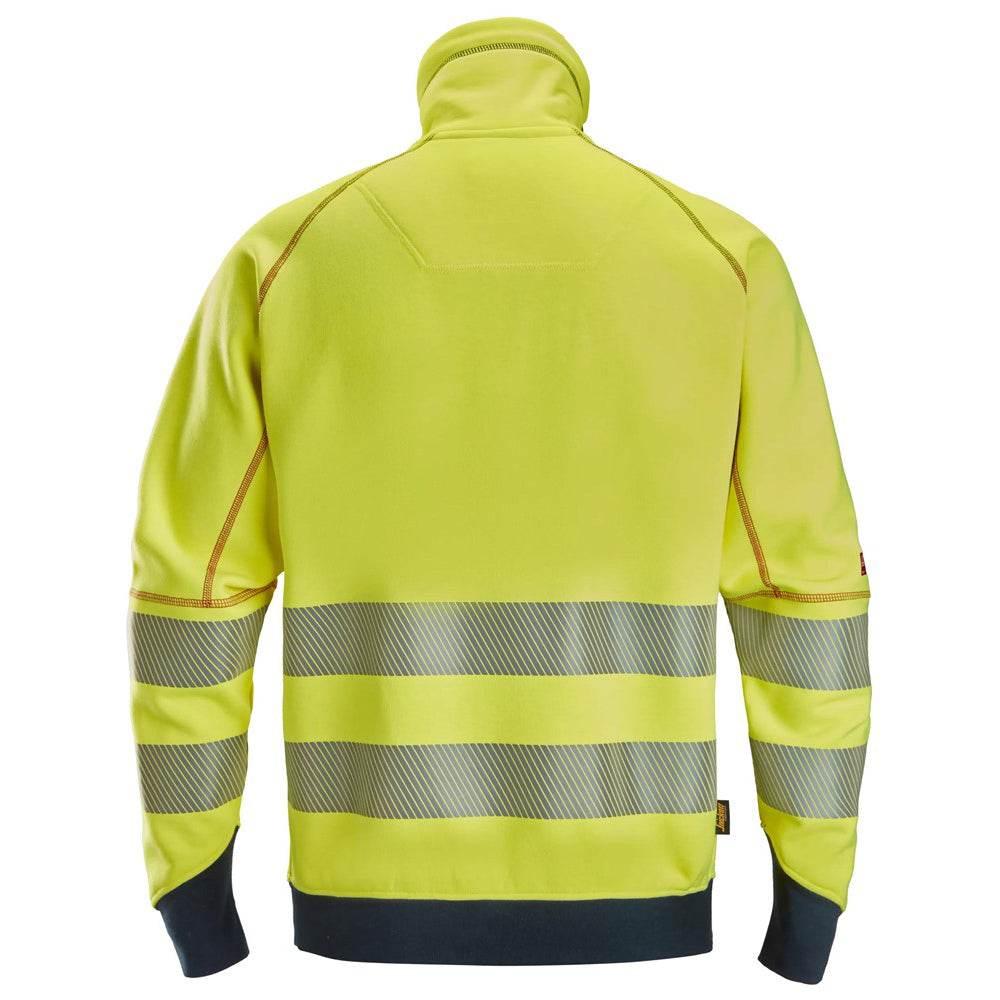Snickers 2868 ProtecWork Arc Full Zip Sweater, High-Vis Class 3