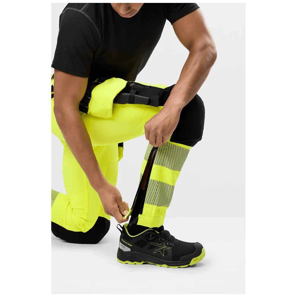 Snickers 6930 H-Vis Detachable Holster Pocket 4-Way Stretch Trousers Class 2