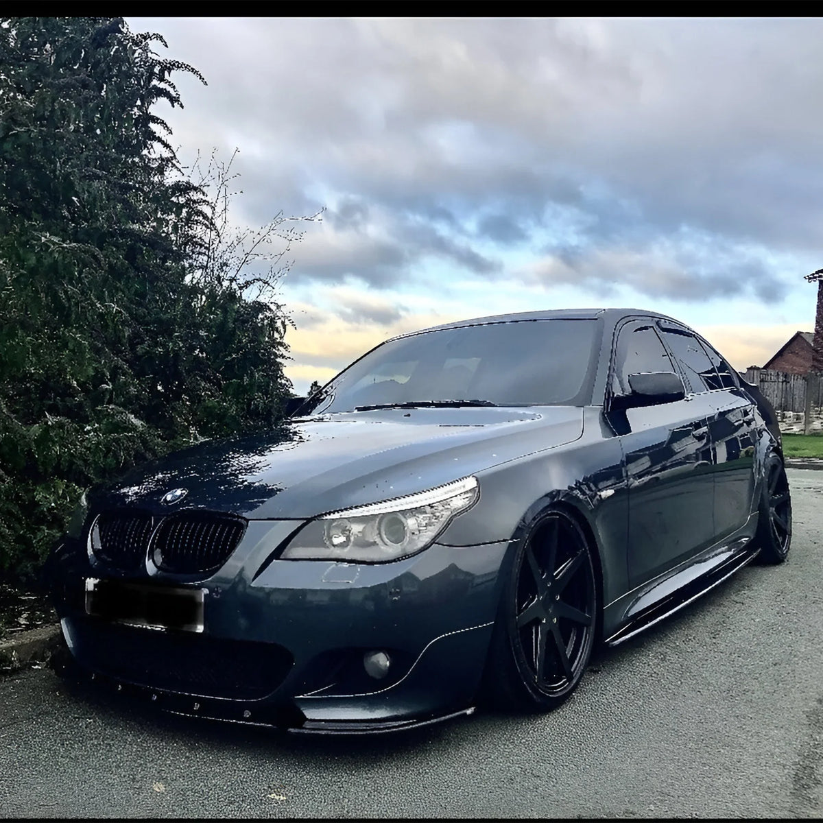 BMW 5 Series E60 E61 M-Sport Front Splitter and Sides