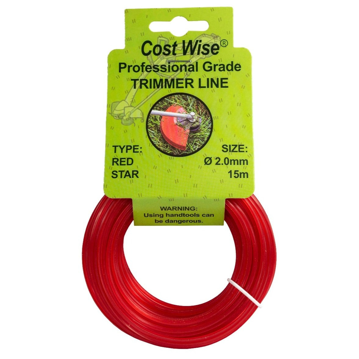 Strimmer Line Red Star 2mm x 15m