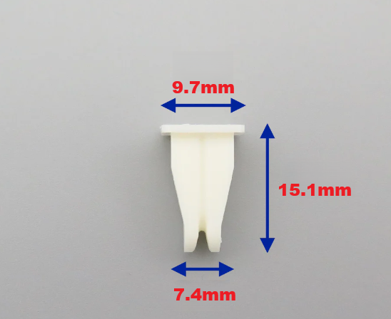 BMW & MINI Expanding Screw Grommet - White Trim Panel Mounting Clip 63171367868