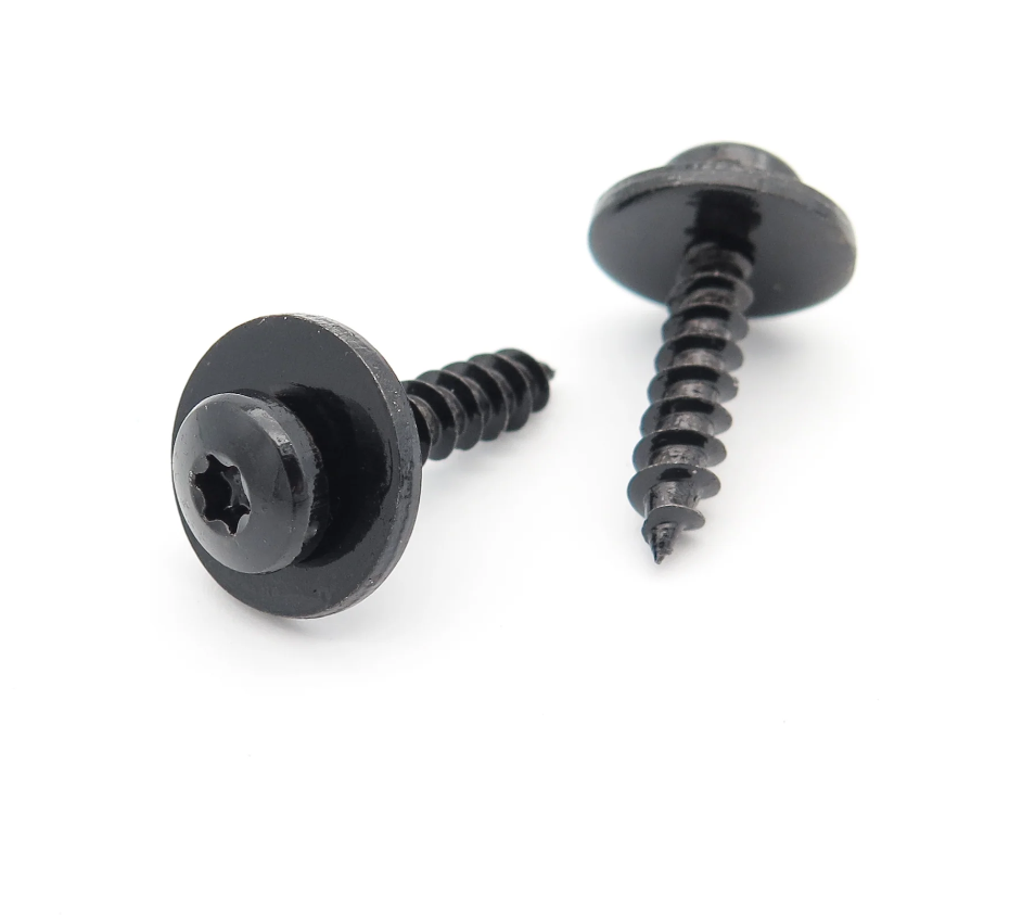 M5 T20 Torx Self Tapping Trim Panel Screw - 28mm with Captive Washer