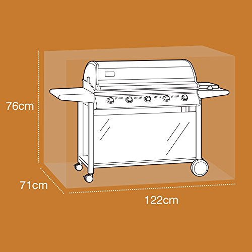 Standard Extra Large Barbecue Cover, Reversible Green & Black, [36043]