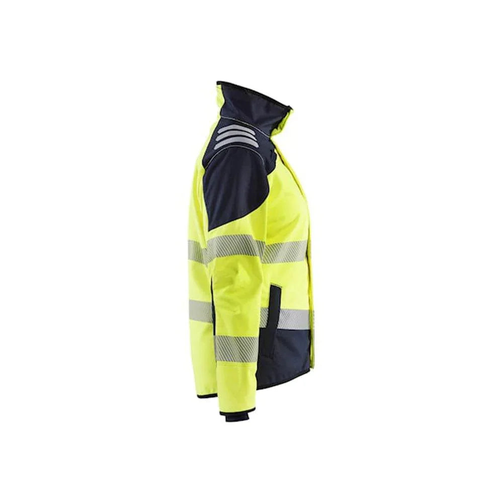 Blaklader 4448 Women's Hi-Vis Flame Resistant Multinorm Softshell Jacket