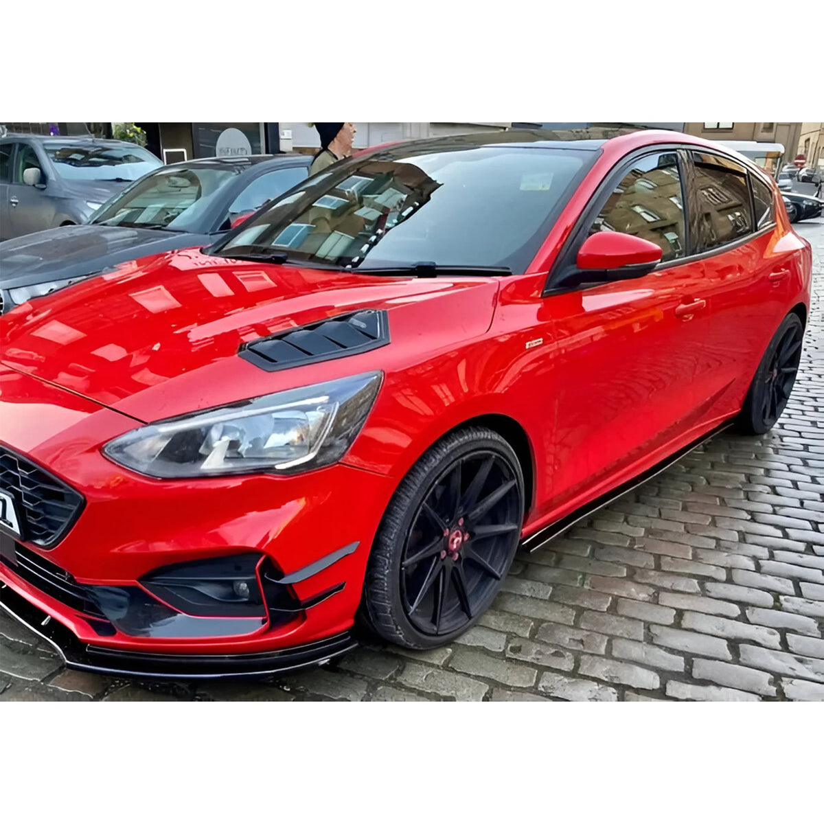 Focus MK4 ST/ST-Line Side Skirt Extensions & Rear Splitters (Gloss Black)