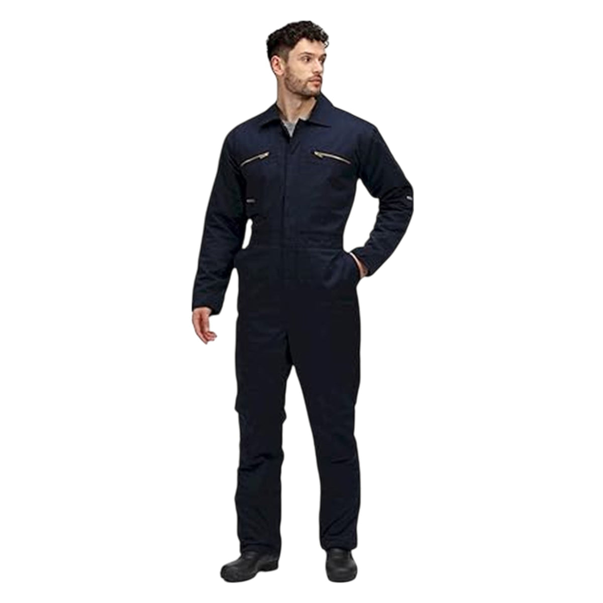 Mens Zip Fasten Insulated Coverall - TRJ515