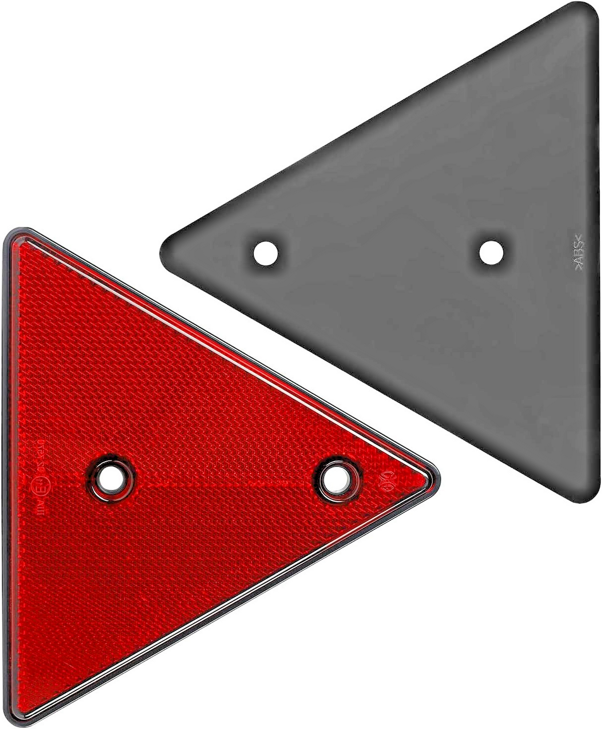RED TRIANGLE REFLECTOR
