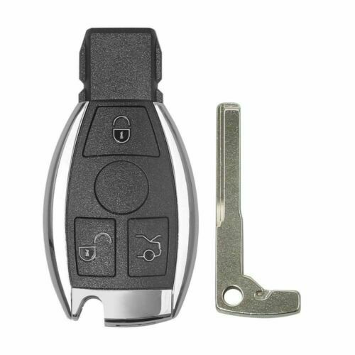 MERCEDES BENZ 3 BUTTONS REMOTE KEY C E G R S GL SL SLK BGA & NEC 433MHZ