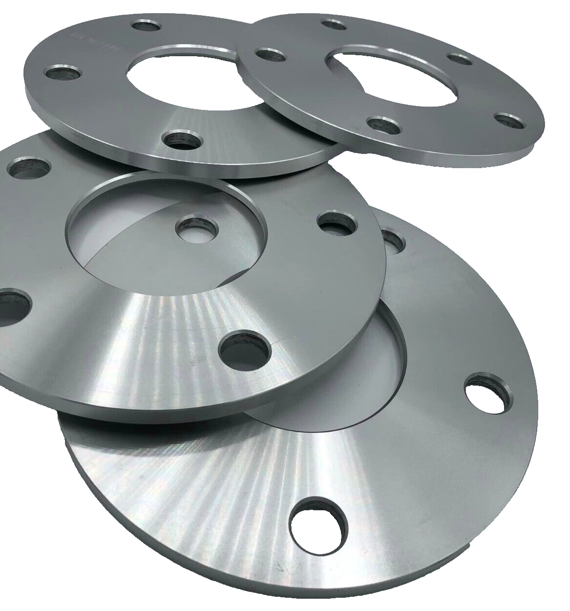 Porsche Wheel Spacers 7mm + Extended OE Bolts Set Of 4 in Silver 5x130 PSR9Line