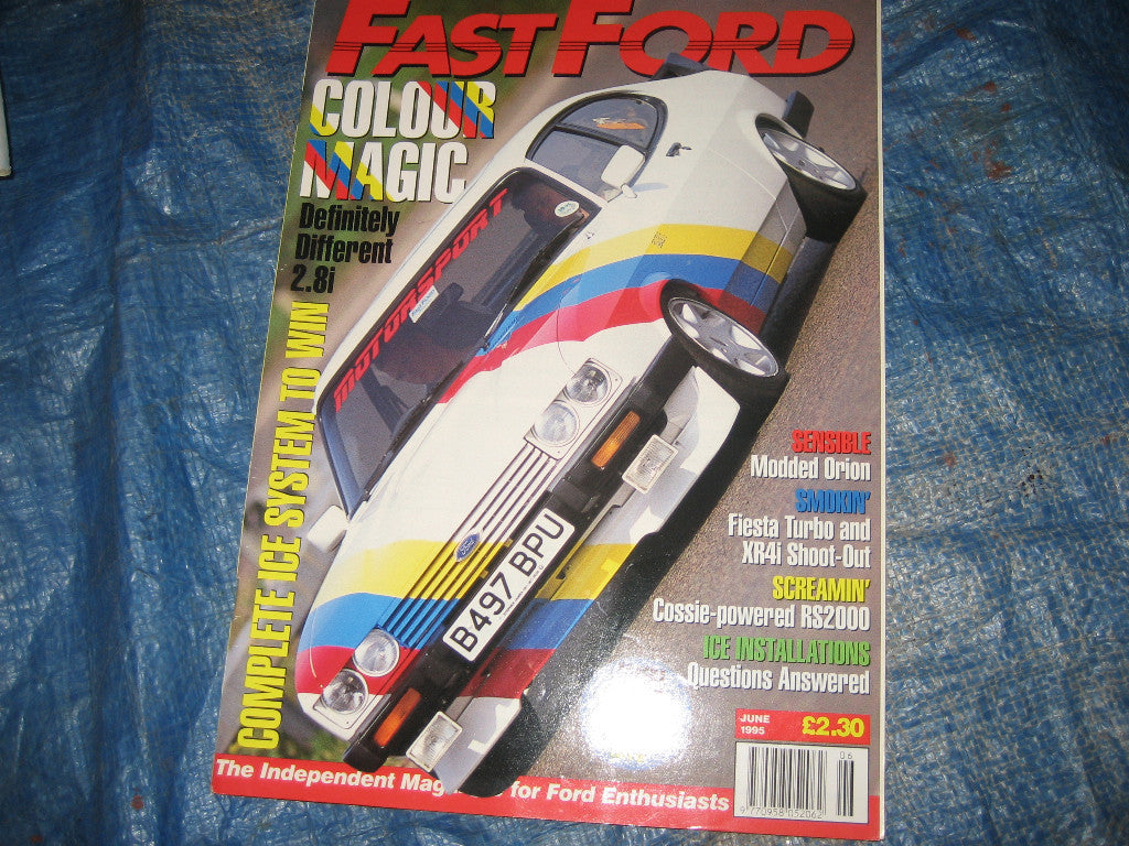 Fast Ford Magazine Retro June 1995 2.8 i injection capri special