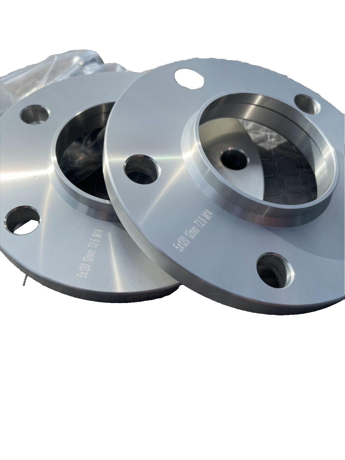 BMW 12mm Wheel Spacers 5x120 Hubcentric — Silver | PSR9Line