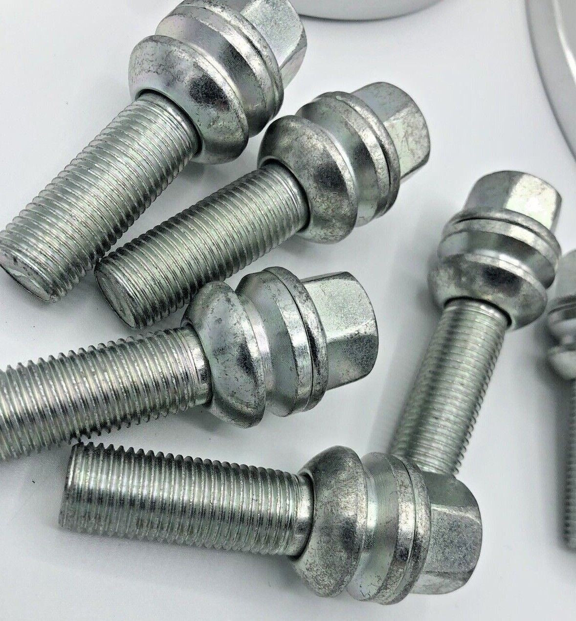 Porsche Wheel Spacers 15mm + Extended OE Bolts Set Of 2 in Silver 5x130 PSR9Line