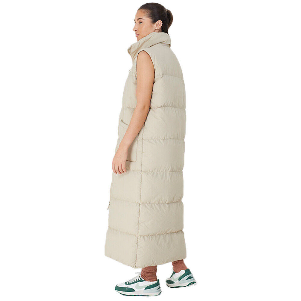 Womens TONEY Padded Puffer Extra Long Gilet