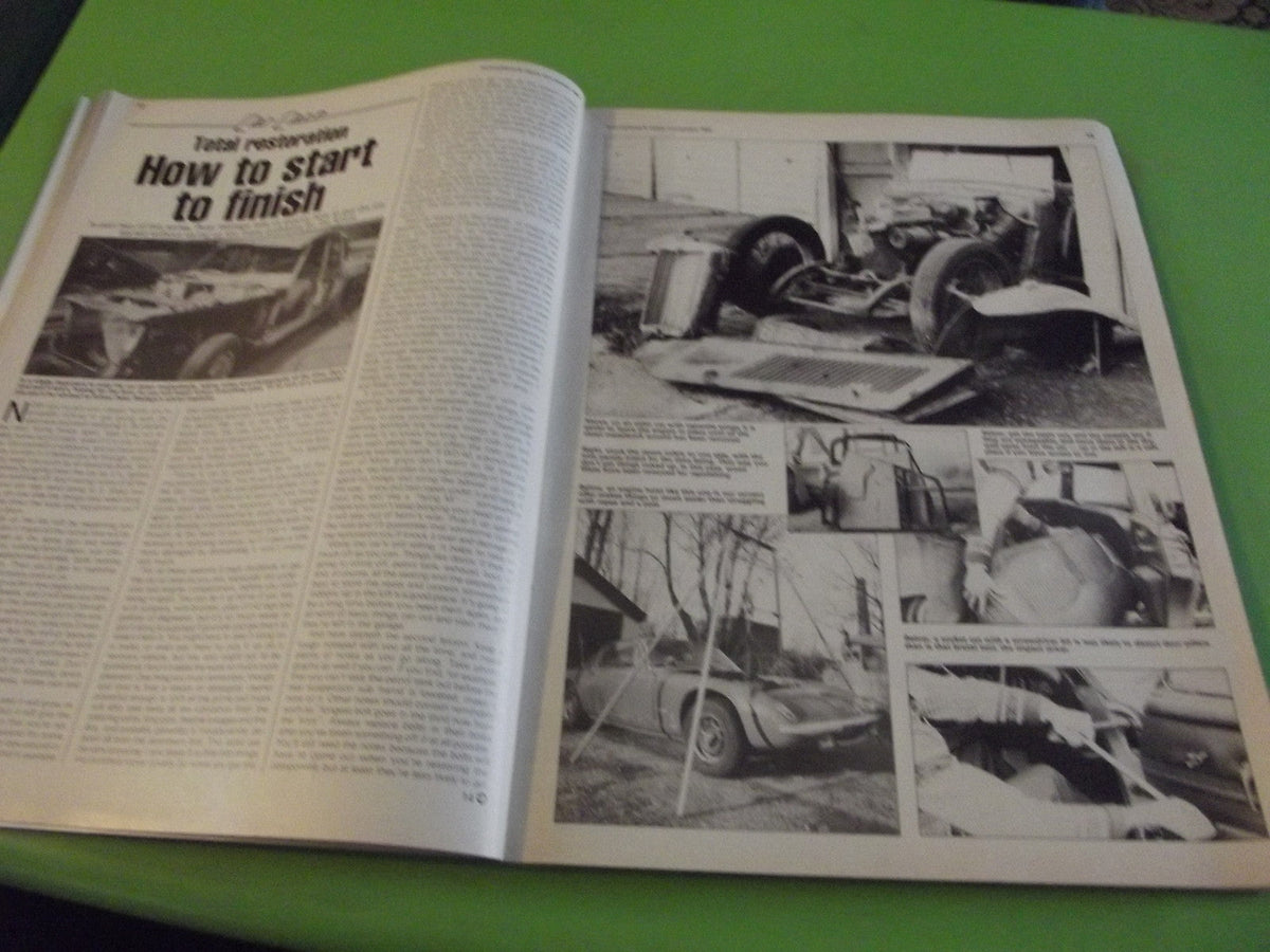 THOROUGHBRED AND CLASSIC CARS MAGAZINE JANUARY 1983 #C4