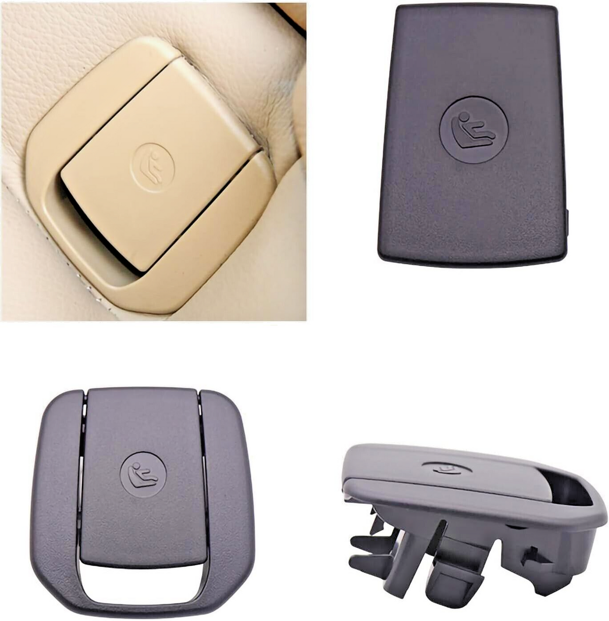 BMW F 1 2 3 Series Isofix Child Seat Mount Black Cover – Fast Dispatch UK Stock.