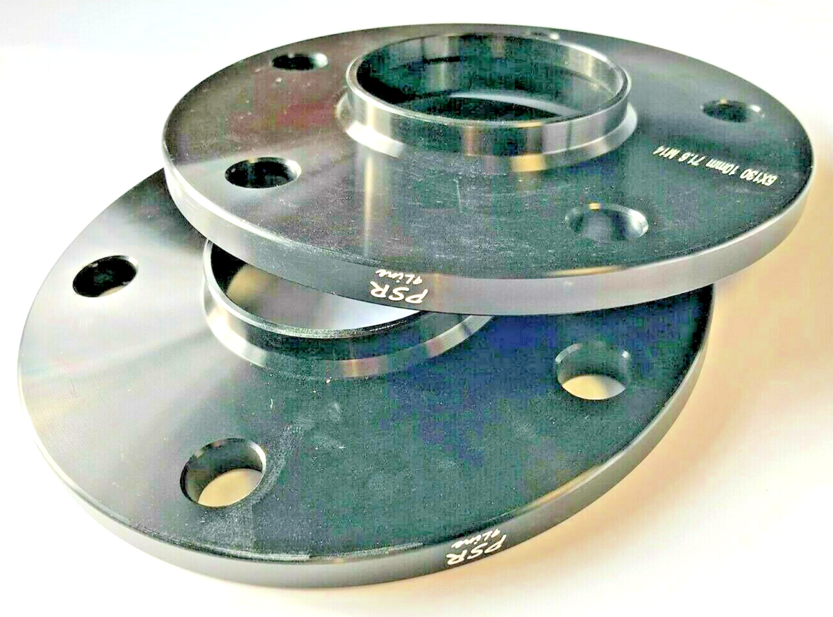 Black 12mm Wheel Spacers for Porsche 5x130 Pair with Extended Bolts AM UK Stock