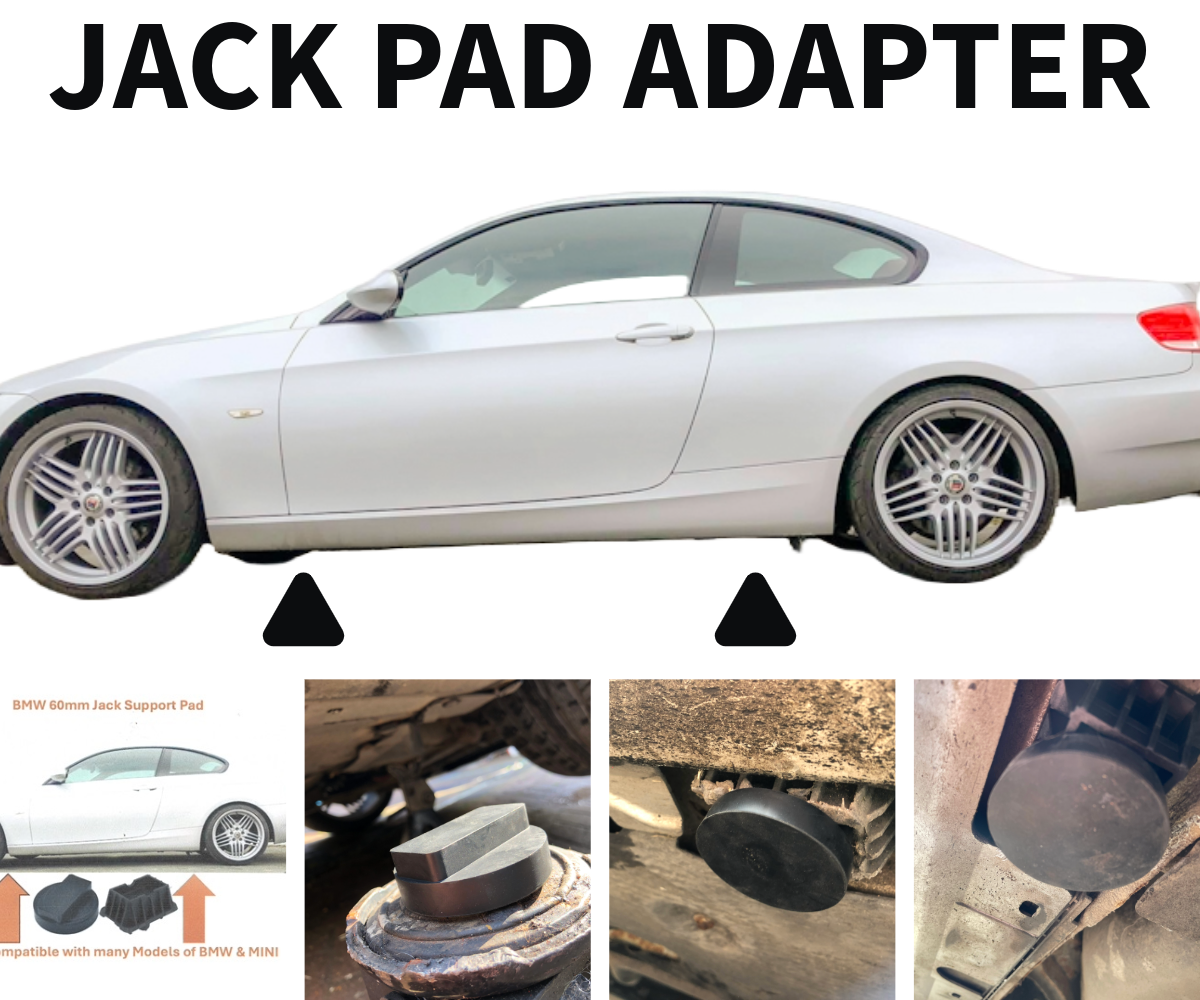 BMW Rubber Jacking Jack Pad Lift Adaptor Fit E46 E90 E91 E92 X1 X3 X5 X6 & MORE