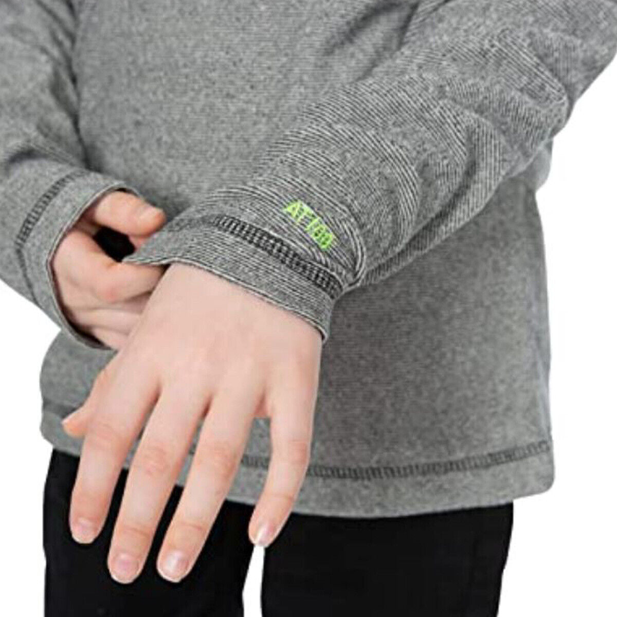 Unisex Kids Keynote Fleece Top Zip Neck Jumper