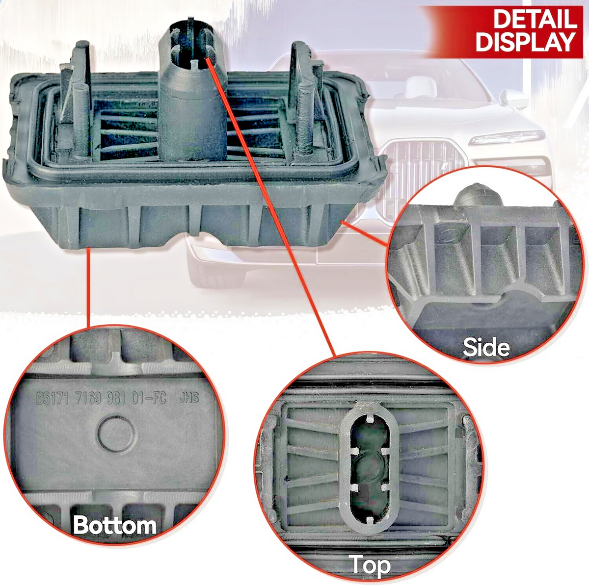 Jacking Point Mount Cover MINI CLUBMAN & COUNTRYMAN OE 51717237195