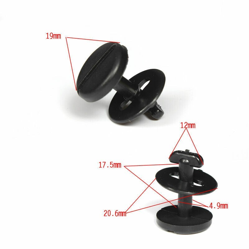 MINI Floor Mat Carpet Twist Clips x5 Compatible with R50,R52,R53 2001-08
