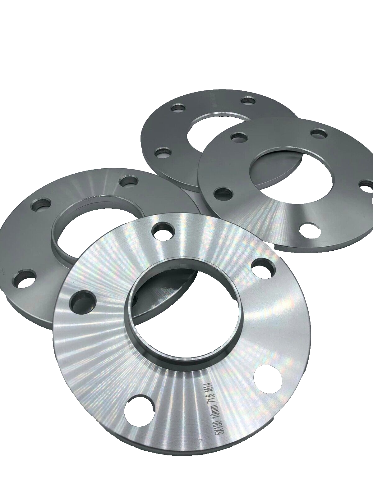 Porsche Wheel Spacers 15mm + Extended OE Bolts Set Of 4 in Silver 5x130 PSR9Line