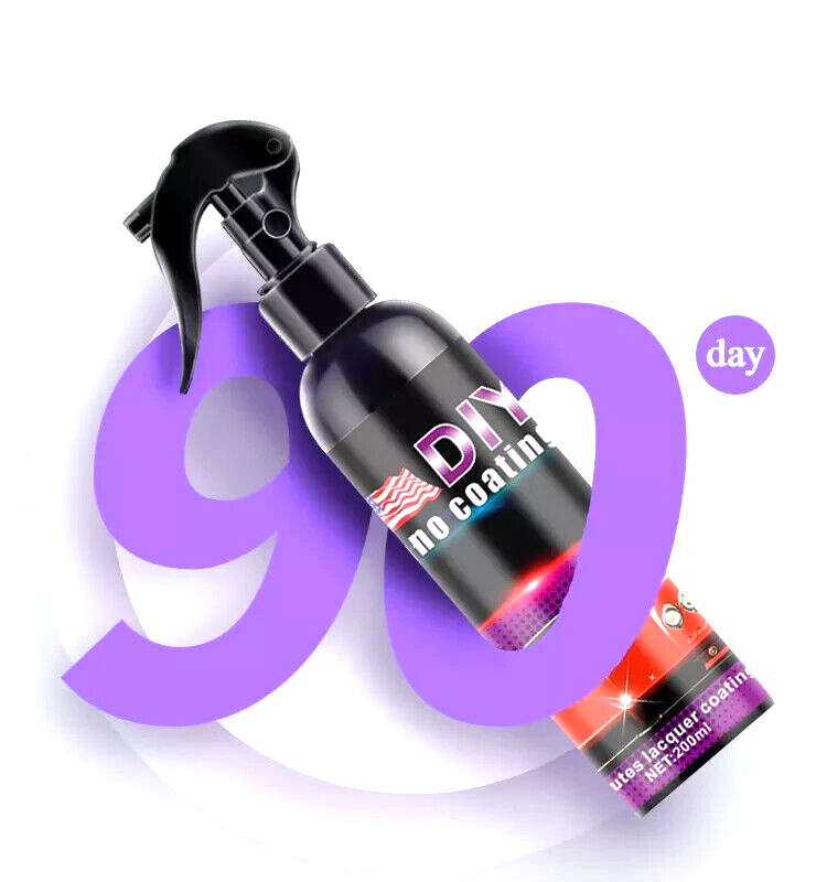 Detailer Rapid Spray Car Ceramic Coating Sealant Nano Crystal Formula Protects.