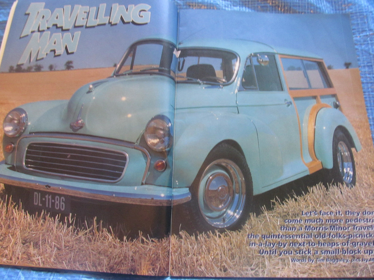 CUSTOM CAR MAGAZINE JUNE 1996 MORRIS MINOR UK STREET RACERS 34 COUPE   #bk1