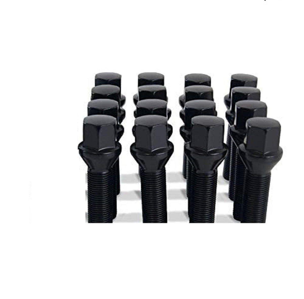 Porsche Wheel Spacers 15mm + Extended AF Bolts Set Of 2 in Black 5x130 PSR9Line