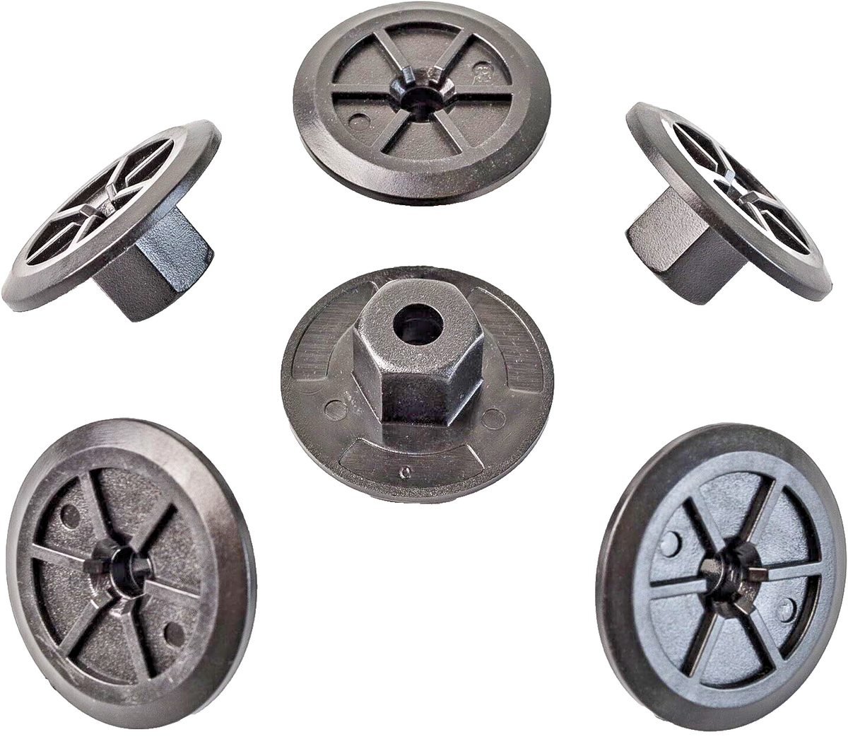 Hex Head Large Flanged Nut Arch Liner Splash Guard Underbody Weathersheild Trays
