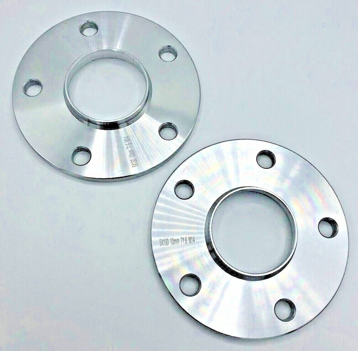 Porsche Wheel Spacers 15mm + Extended OE Bolts Set Of 2 in Silver 5x130 PSR9Line