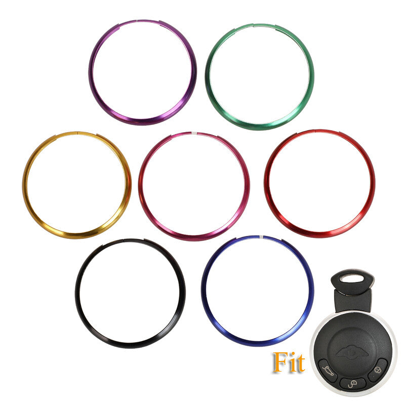 GREEN TRIM RING for REMOTE KEY FOB MINI R55 R56 R57 R58 R59 R60 R61 3456374
