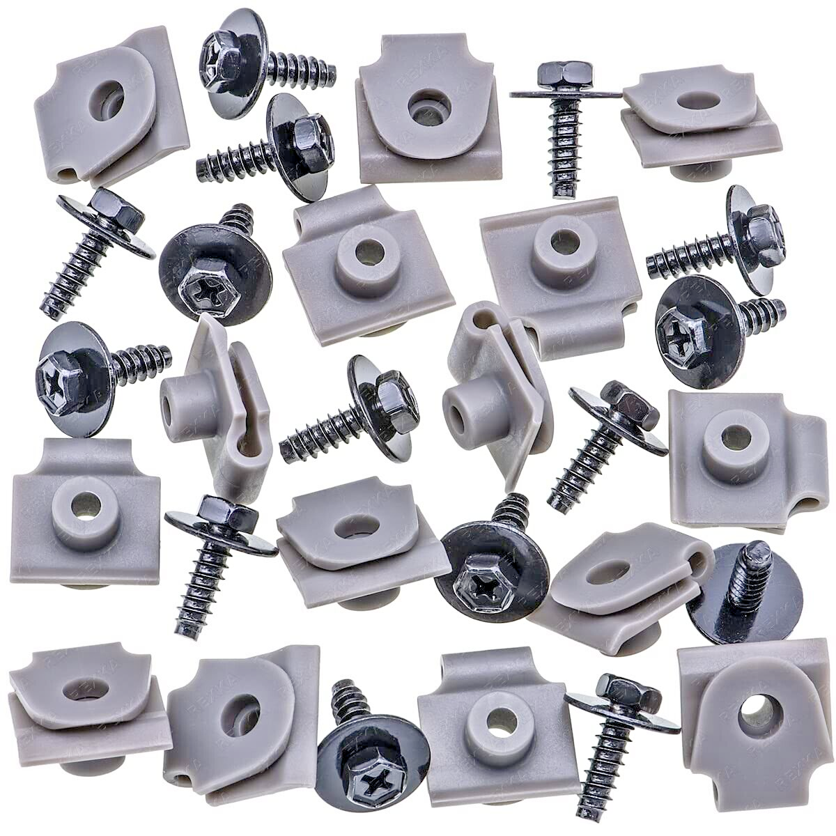 Splash Guard Undertray Bumper Bodywork Wheel Arch Trim Fixing Clips & Screw Sets