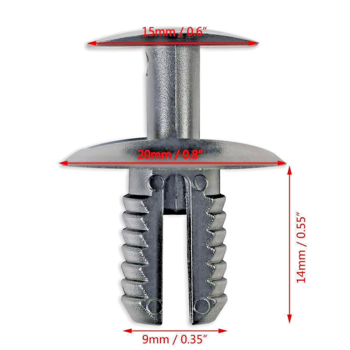 BMW Trim Clips Expanding Rivet 51471911992, 15x Qty for 1 2 3 4 5 6 7 X Z Series