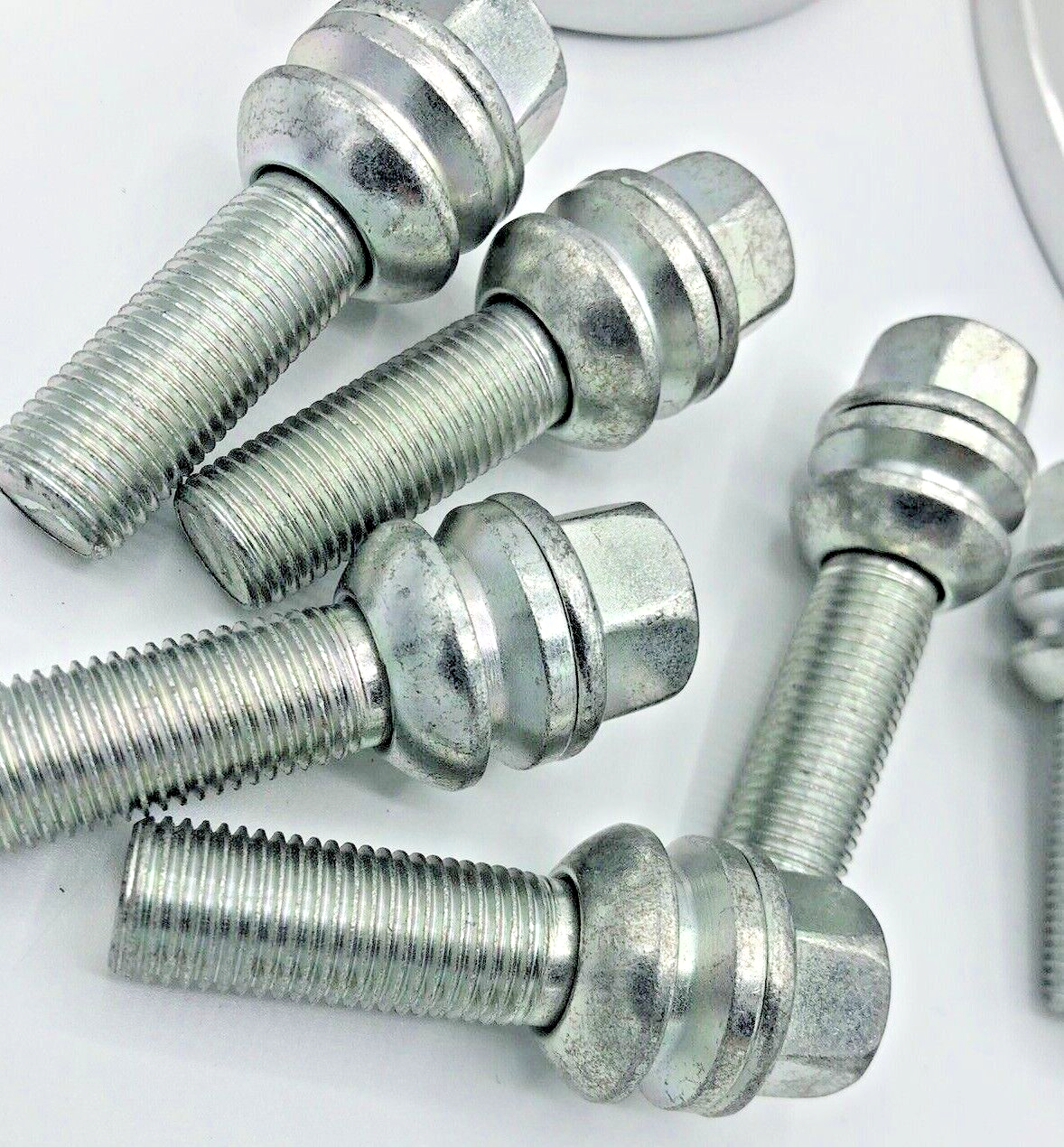 Porsche Wheel Spacers 7mm + Extended OE Bolts Set Of 4 in Silver 5x130 PSR9Line