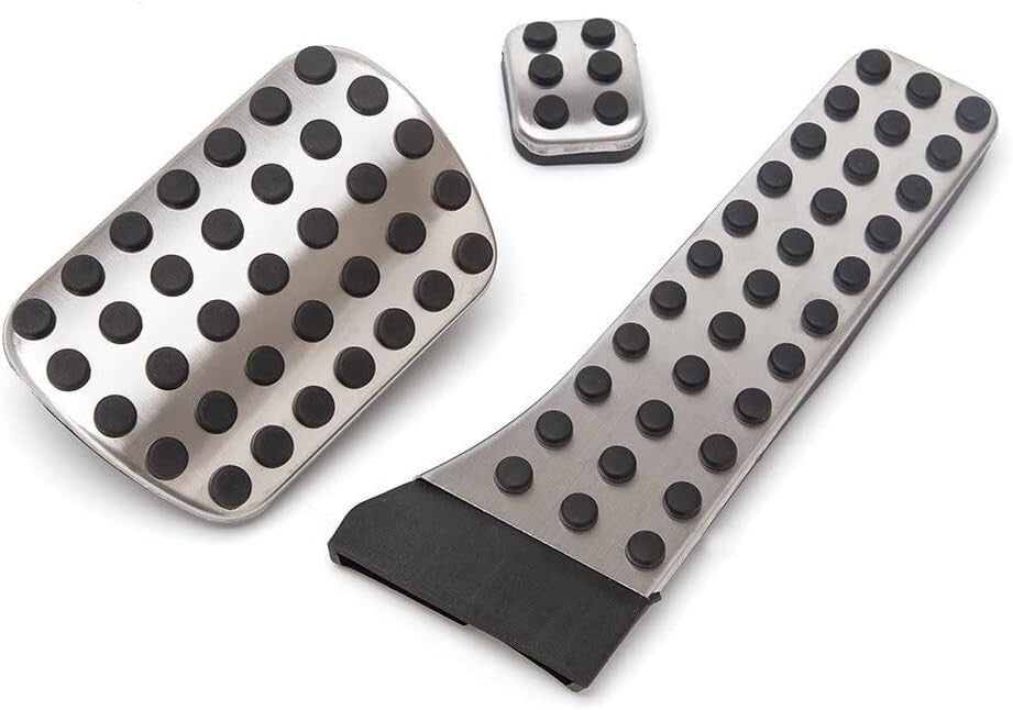 Mercedes AMG Sport Pedal Set Stainless Steel 3PCS for C Class E Class S Class SL
