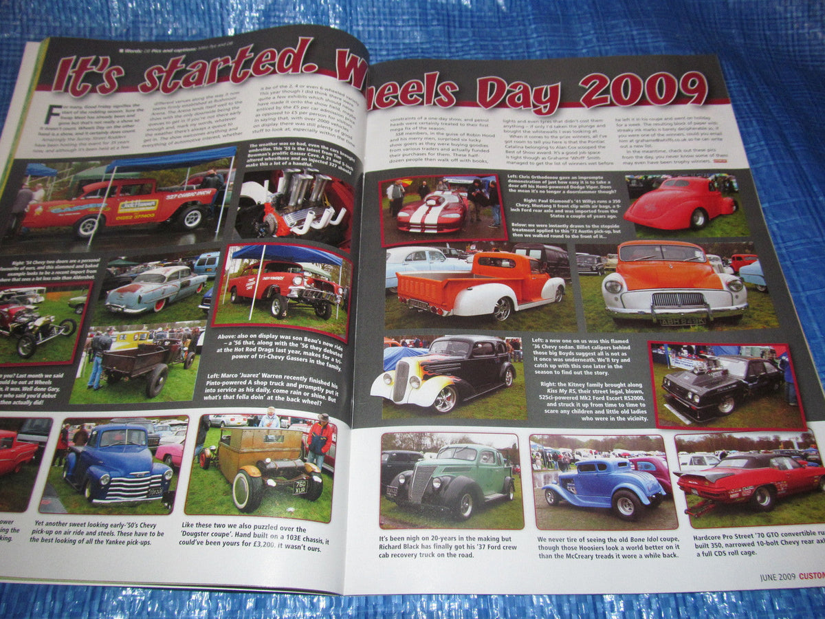 CUSTOM CAR MAGAZINE JUNE 2009 /   #bk1