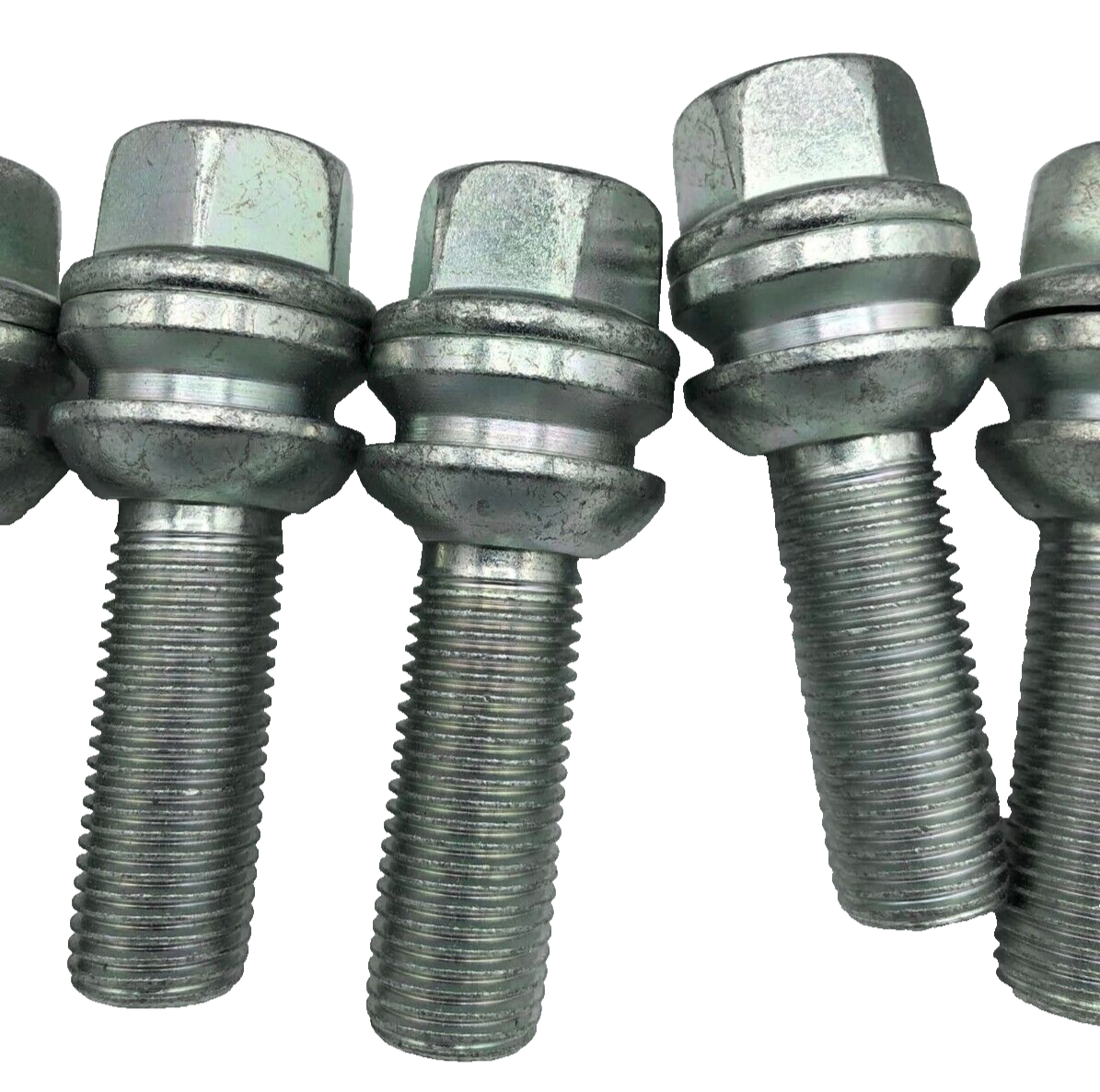Porsche Wheel Spacers 7mm + Extended OE Bolts Set Of 4 in Silver 5x130 PSR9Line