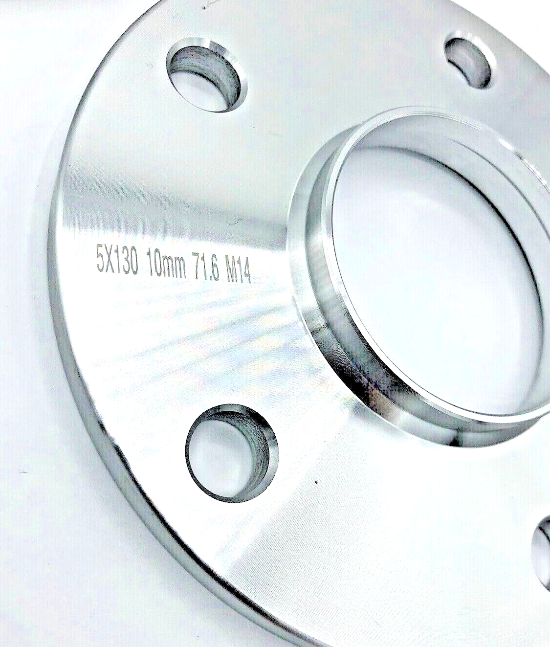 PORSCHE 15mm Wheel Spacers 5x130 Bolt on Kit Pair of 2  Precision Fit in Silver